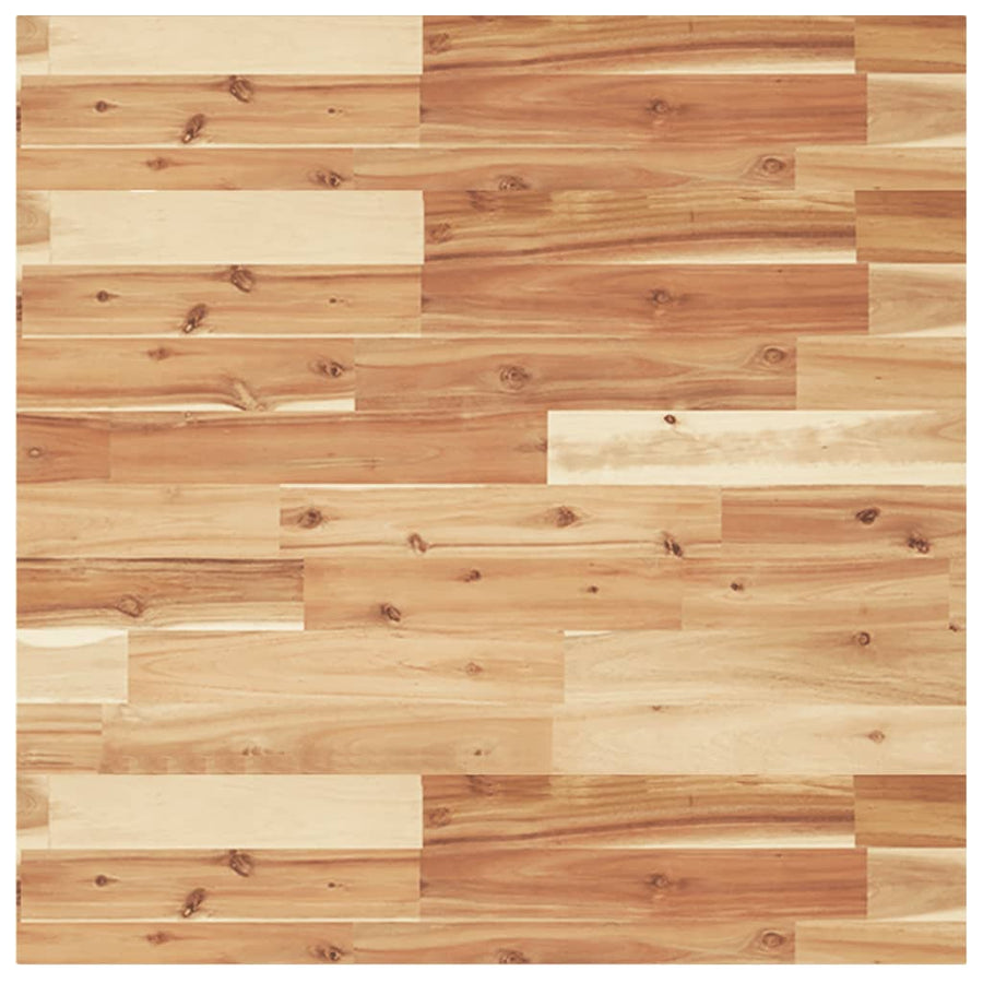 Tafelblad vierkant 70x70x2 cm massief acaciahout