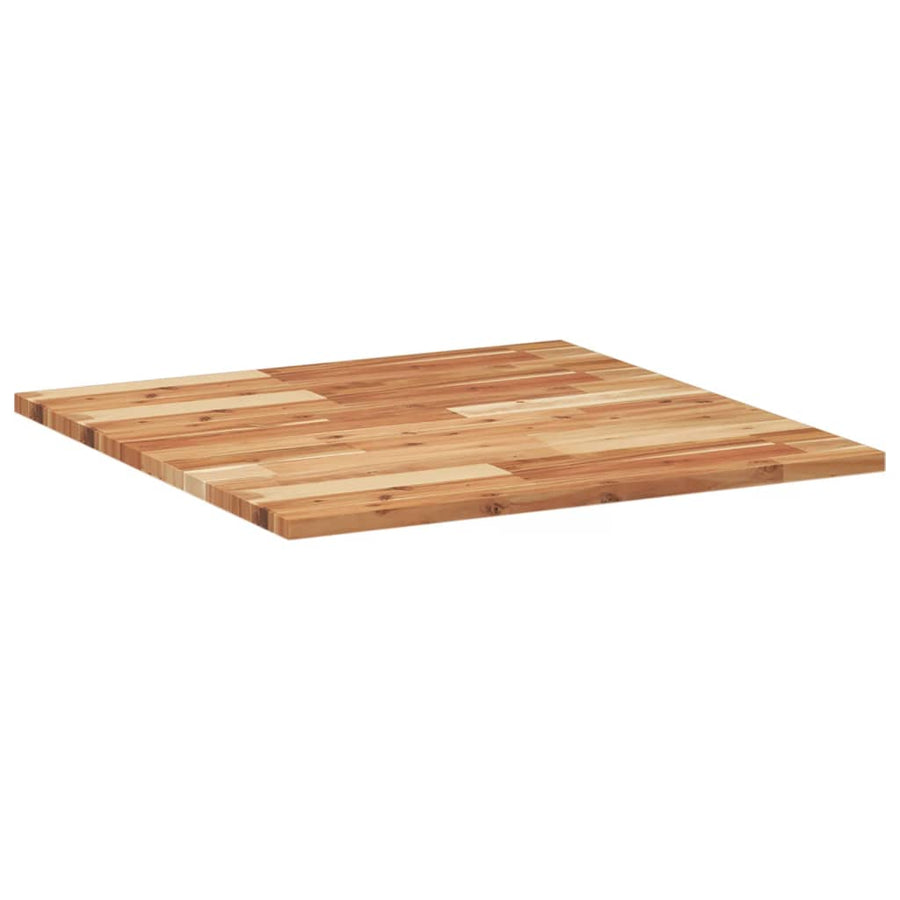 Tafelblad vierkant 70x70x2 cm massief acaciahout
