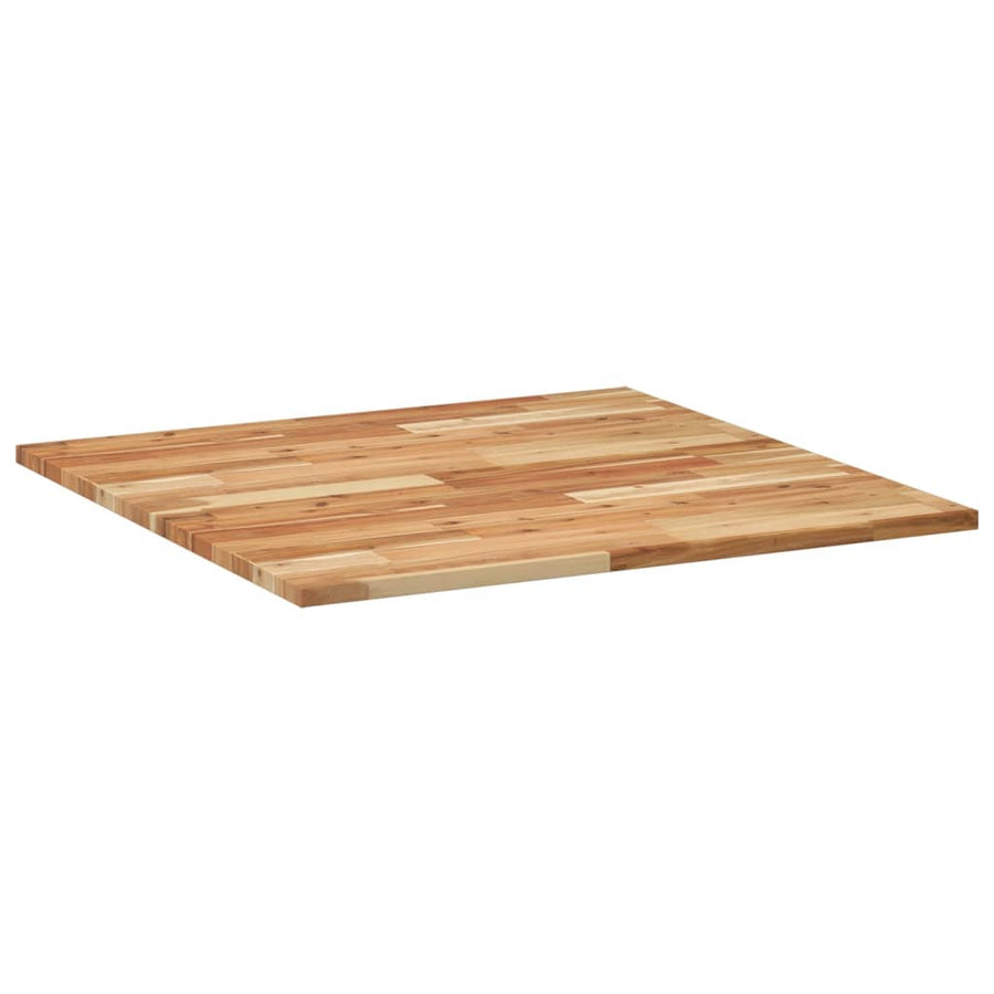 Tafelblad vierkant 80x80x2 cm massief acaciahout