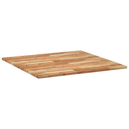 Tafelblad vierkant 90x90x2 cm massief acaciahout
