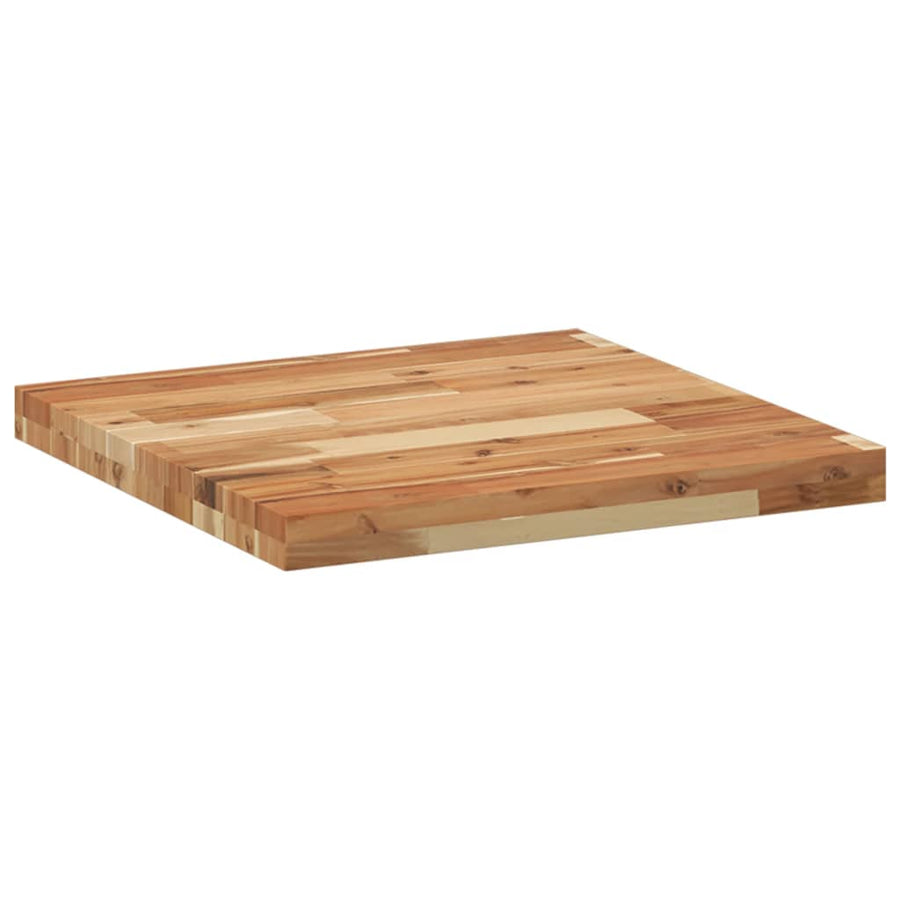 Tafelblad vierkant 50x50x4 cm massief acaciahout