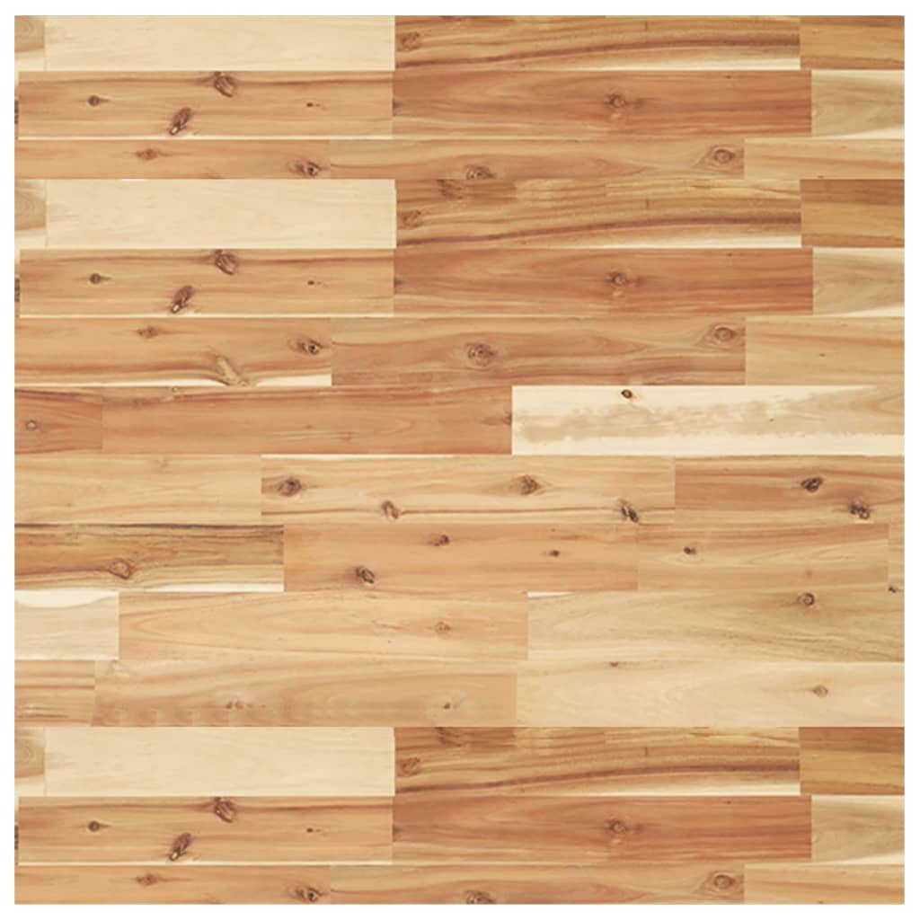Tafelblad vierkant 70x70x4 cm massief acaciahout