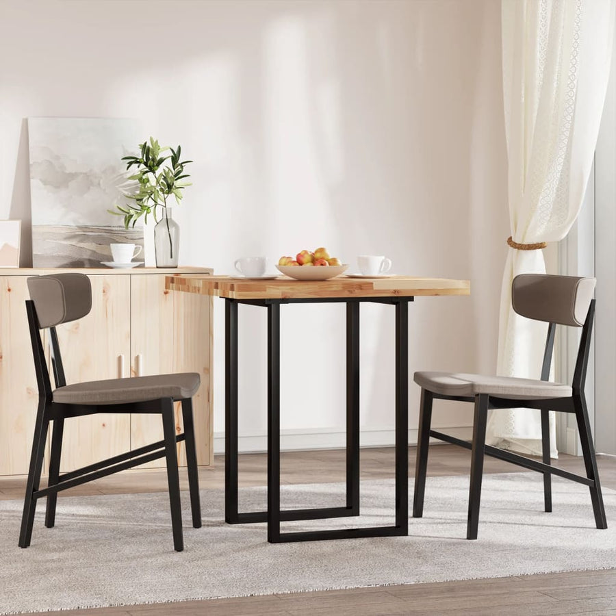 Tafelblad vierkant 70x70x4 cm massief acaciahout