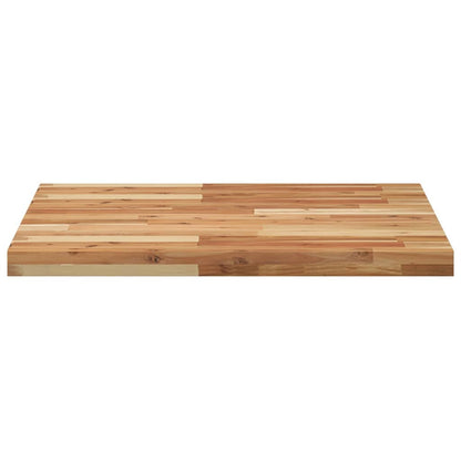 Tafelblad vierkant 70x70x4 cm massief acaciahout