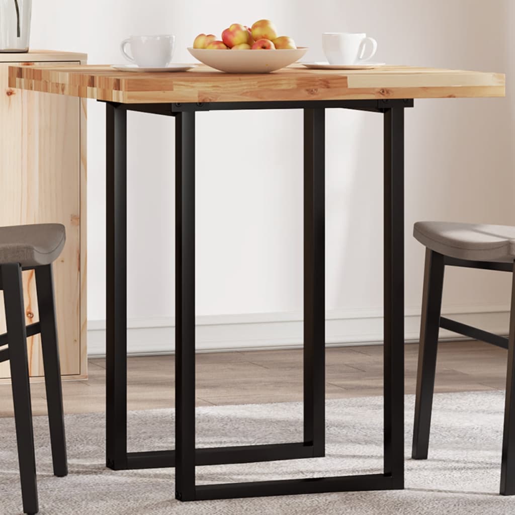 Tafelblad vierkant 70x70x4 cm massief acaciahout