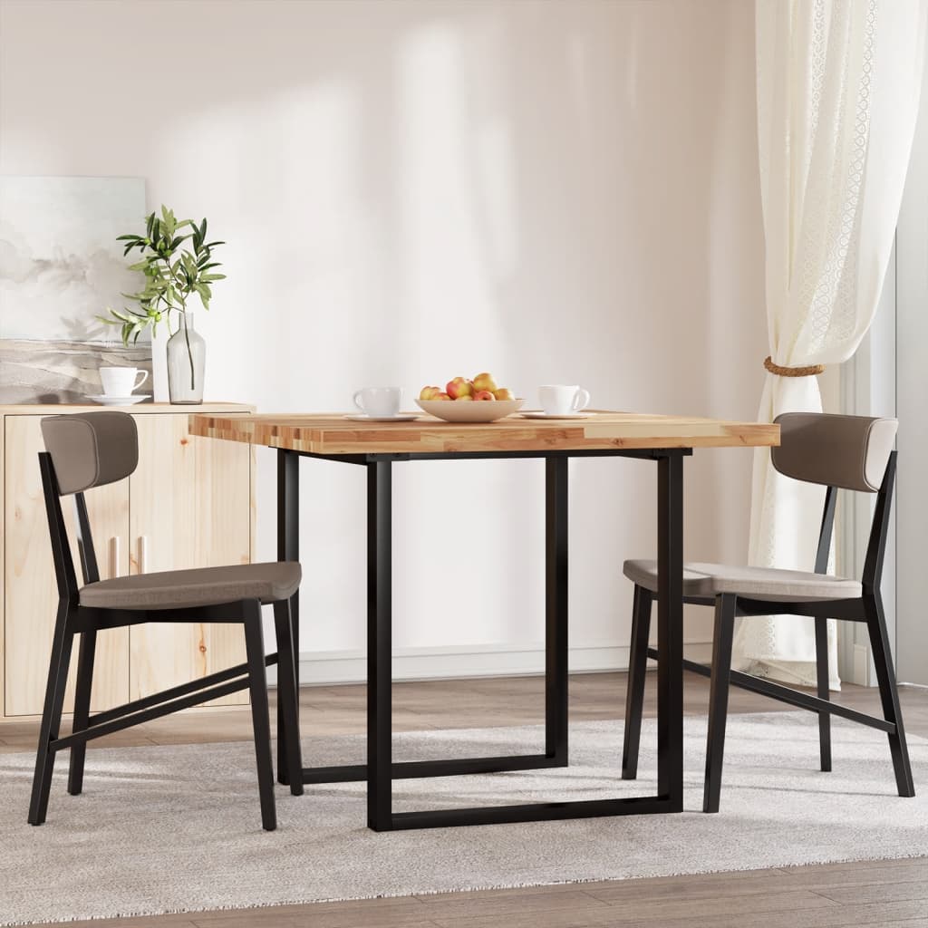 Tafelblad Vierkant 90X90X4 Cm Massief Acaciahout
