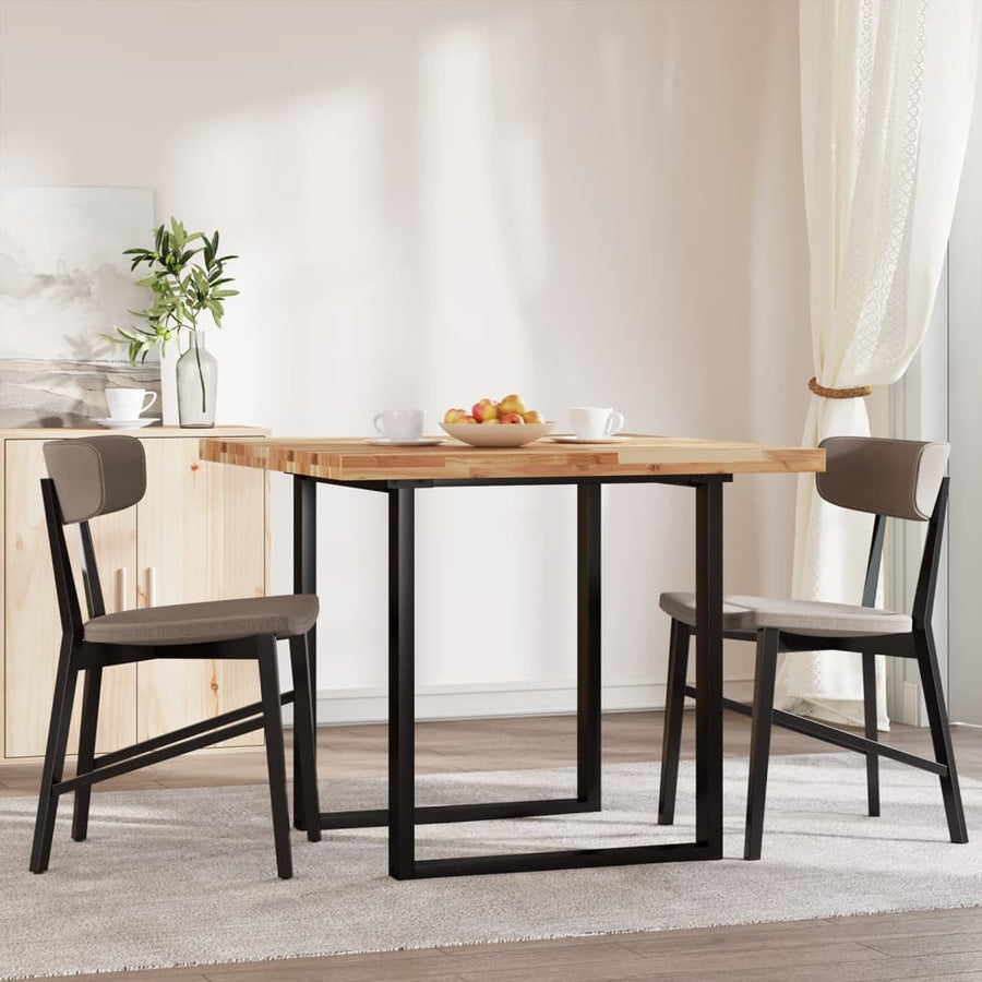 Tafelblad Vierkant 90X90X4 Cm Massief Acaciahout