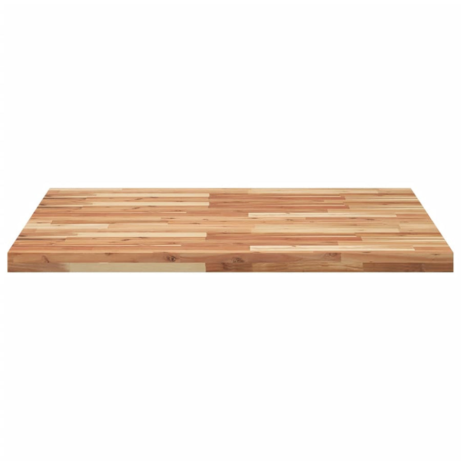 Tafelblad Vierkant 90X90X4 Cm Massief Acaciahout