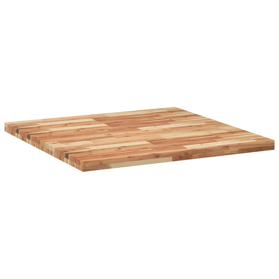 Tafelblad Vierkant 90X90X4 Cm Massief Acaciahout