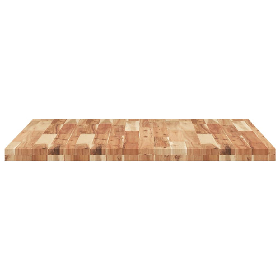 Tafelblad Vierkant 90X90X4 Cm Massief Acaciahout