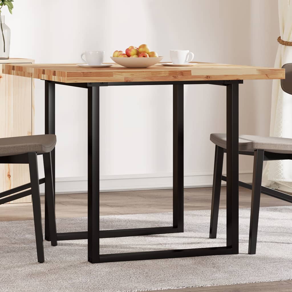 Tafelblad Vierkant 90X90X4 Cm Massief Acaciahout