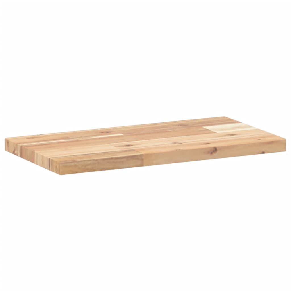 Tafelblad rechthoekig 40x20x2 cm massief acaciahout
