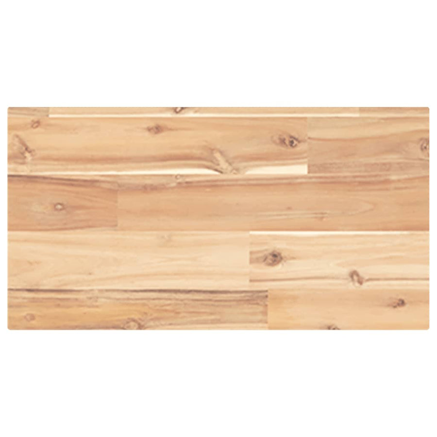 Tafelblad rechthoekig 60x20x2 cm massief acaciahout