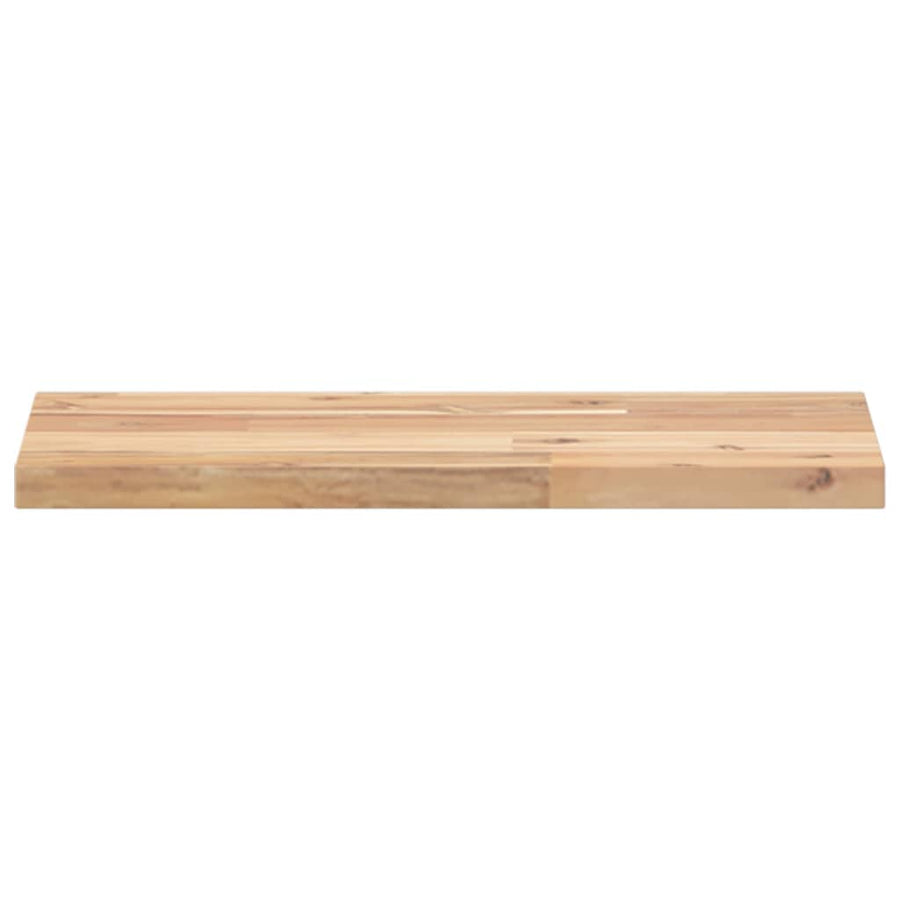 Tafelblad rechthoekig 60x20x2 cm massief acaciahout