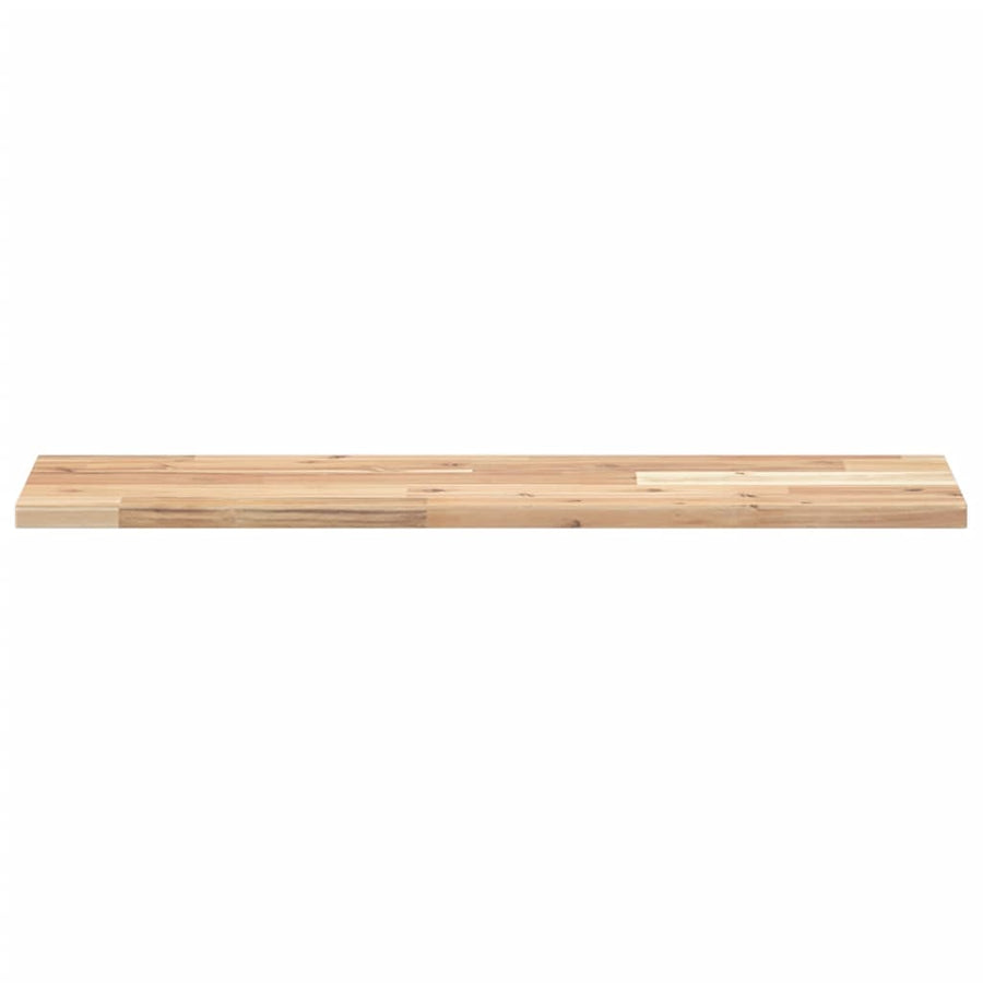Tafelblad rechthoekig 80x20x2 cm massief acaciahout