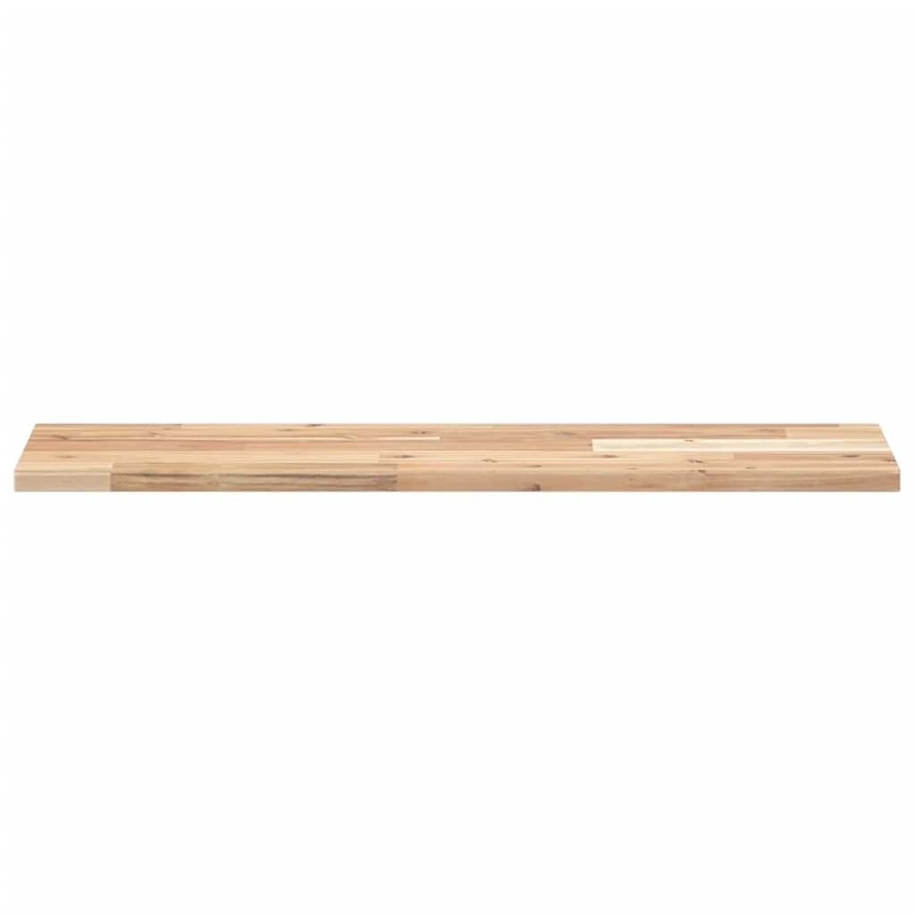 Tafelblad rechthoekig 100x20x2 cm massief acaciahout