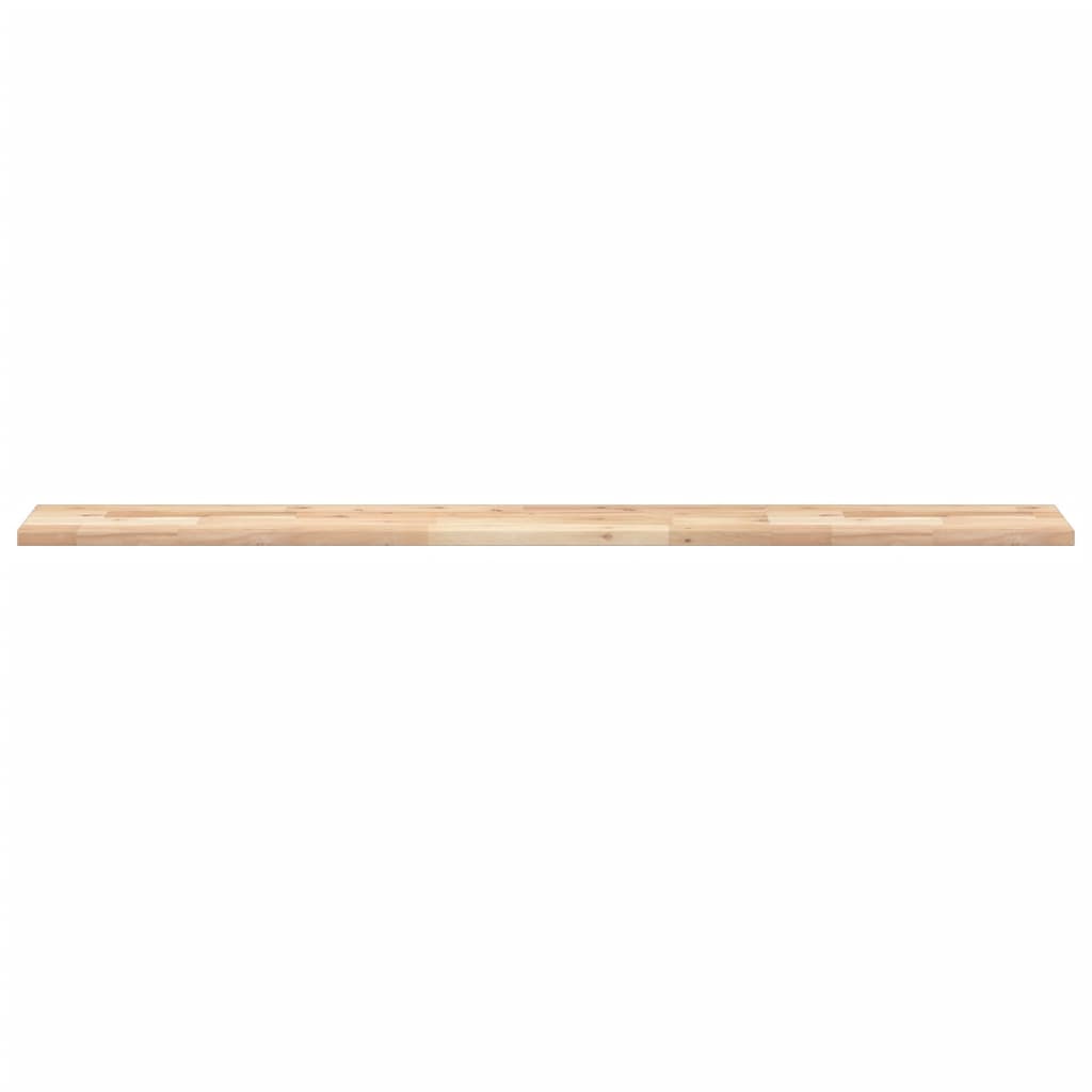 Tafelblad rechthoekig 120x20x2 cm massief acaciahout