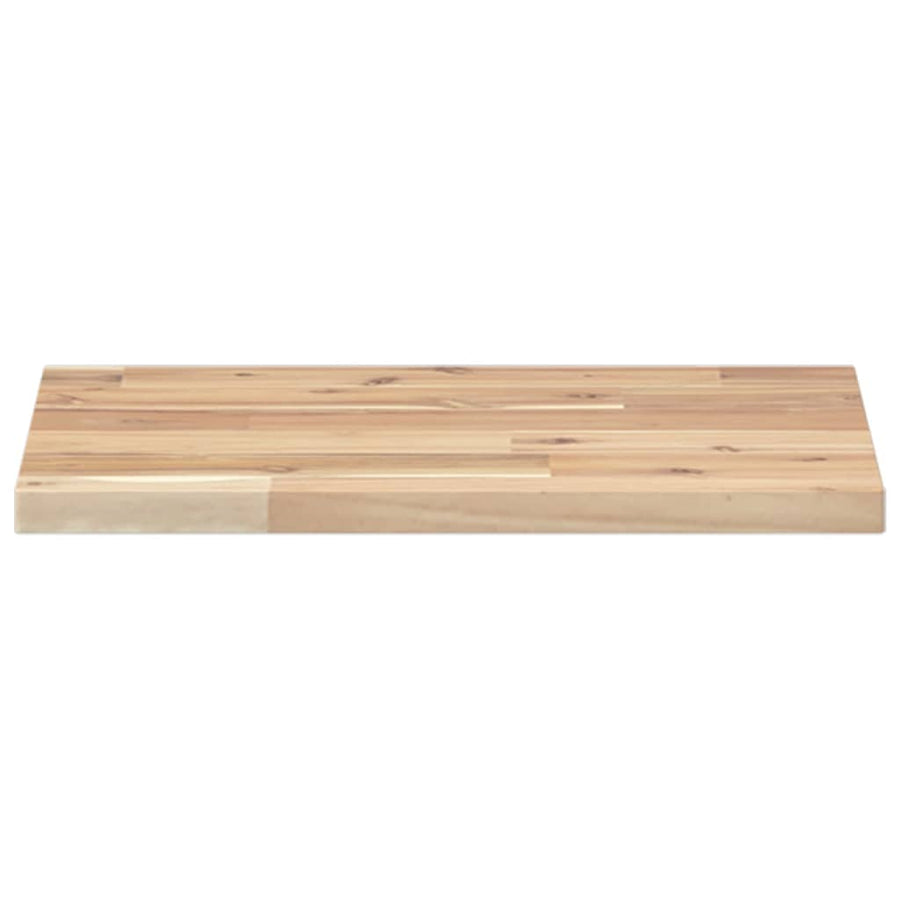 Tafelblad Rechthoekig Massief Acaciahout 40 x 30 x 2 cm Naturel (onafgewerkt)