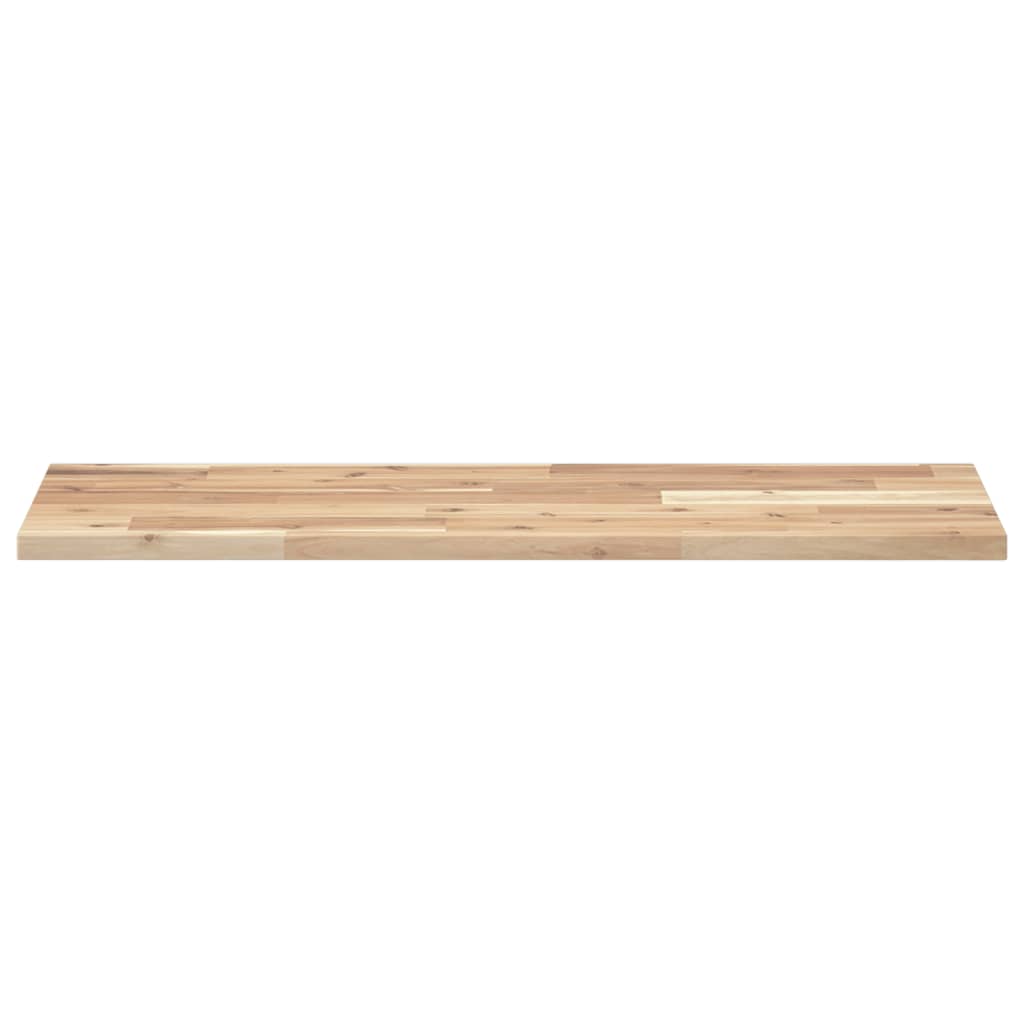 Tafelblad rechthoekig 80x30x2 cm massief acaciahout