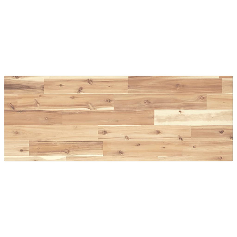 Tafelblad rechthoekig 100x30x2 cm massief acaciahout