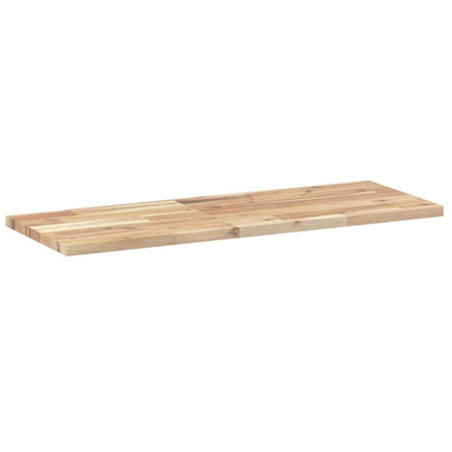 Tafelblad rechthoekig 100x30x2 cm massief acaciahout