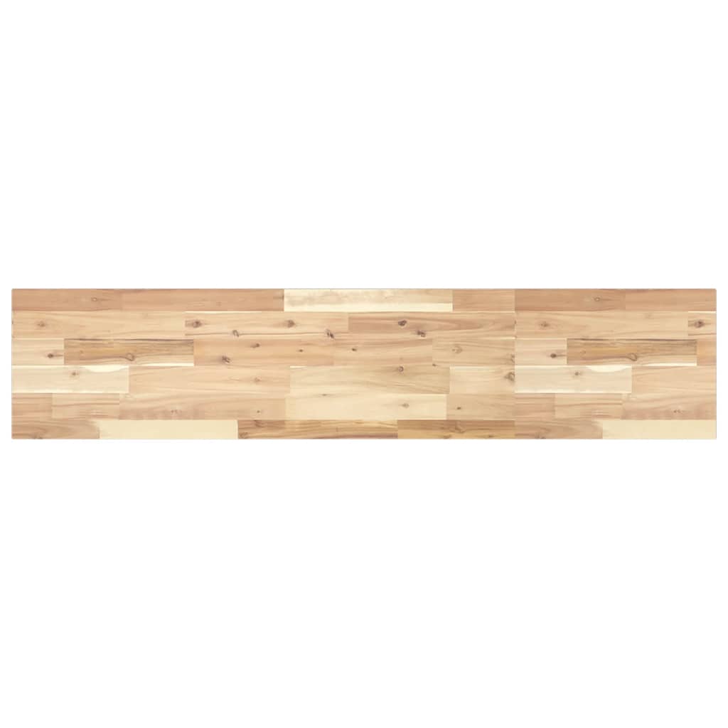 Tafelblad rechthoekig 120x30x2 cm massief acaciahout