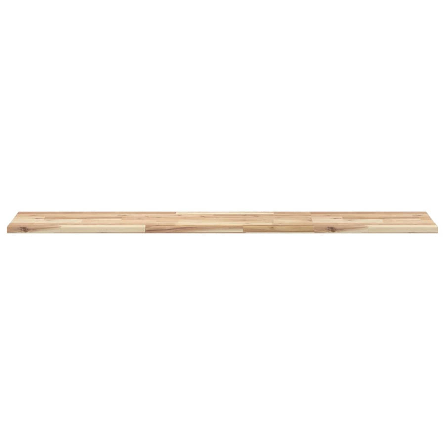 Tafelblad Rechthoekig Massief Acaciahout 140 x 30 x 2 cm Naturel (onafgewerkt)