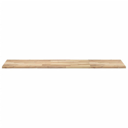 Tafelblad Rechthoekig Massief Acaciahout 120 x 50 x 2 cm Naturel (onafgewerkt)