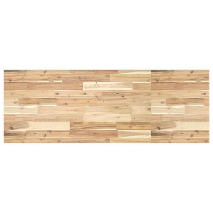 Tafelblad Rechthoekig Massief Acaciahout 140 x 50 x 2 cm Naturel (onafgewerkt)