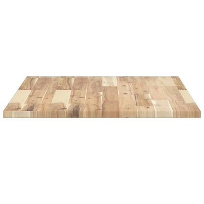 Tafelblad Rechthoekig Massief Acaciahout 80 x 60 x 2 cm