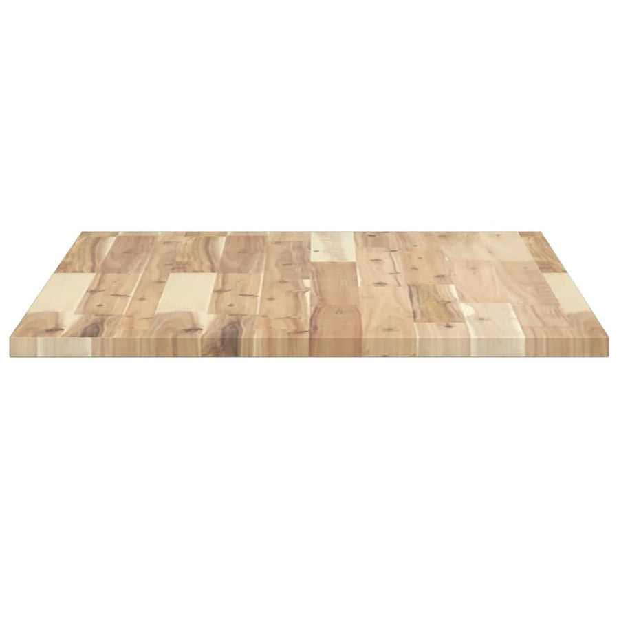 Tafelblad Rechthoekig Massief Acaciahout 80 x 60 x 2 cm