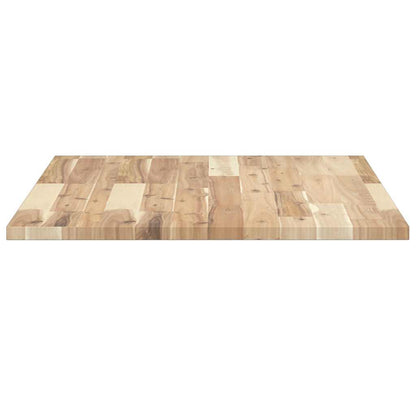 Tafelblad Rechthoekig Massief Acaciahout 80 x 60 x 2 cm