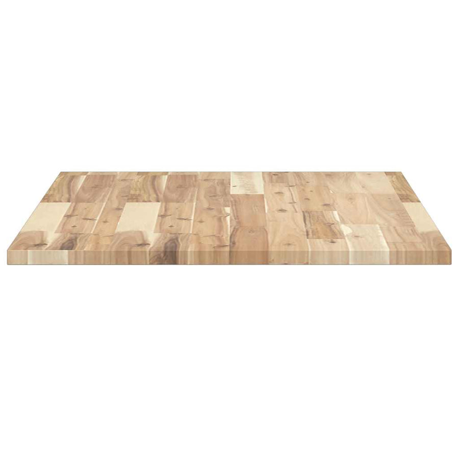 Tafelblad Rechthoekig Massief Acaciahout 80 x 60 x 2 cm