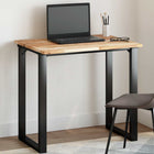 Tafelblad massief acaciahout 80x60x2 cm bruin