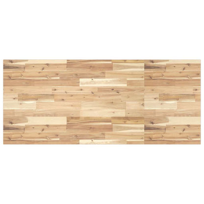 Tafelblad Rechthoekig Massief Acaciahout 120 x 60 x 2 cm Naturel (onafgewerkt)