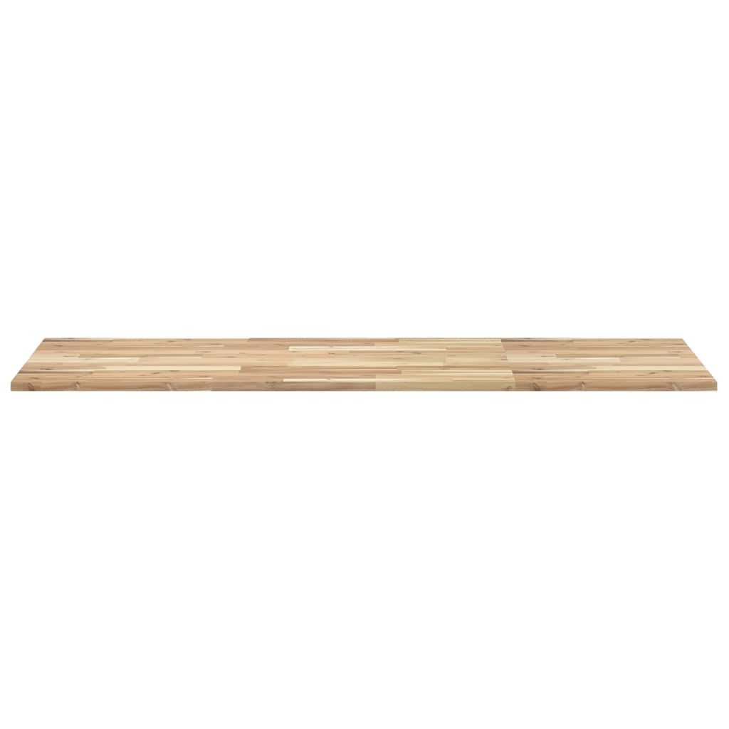 Tafelblad Rechthoekig Massief Acaciahout 120 x 60 x 2 cm Naturel (onafgewerkt)