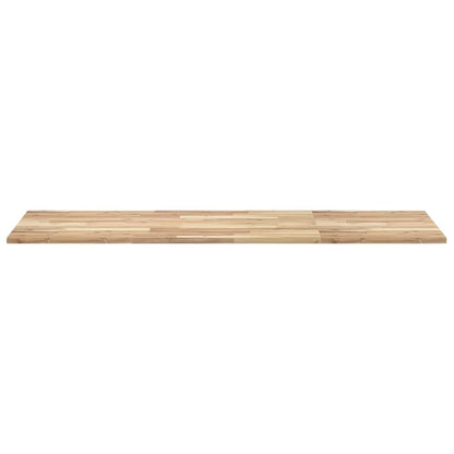 Tafelblad Rechthoekig Massief Acaciahout 120 x 60 x 2 cm Naturel (onafgewerkt)