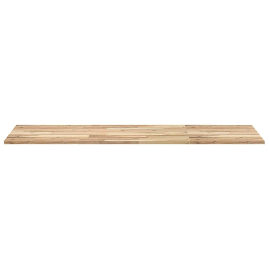 Tafelblad Rechthoekig Massief Acaciahout 120 x 60 x 2 cm Naturel (onafgewerkt)