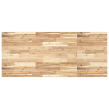 Tafelblad Rechthoekig Massief Acaciahout 140 x 60 x 2 cm Naturel (onafgewerkt)