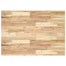 Tafelblad Rechthoekig Massief Acaciahout 80 x 70 x 2 cm Naturel (onafgewerkt)
