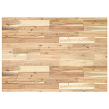 Tafelblad Rechthoekig Massief Acaciahout 100 x 70 x 2 cm Bruin
