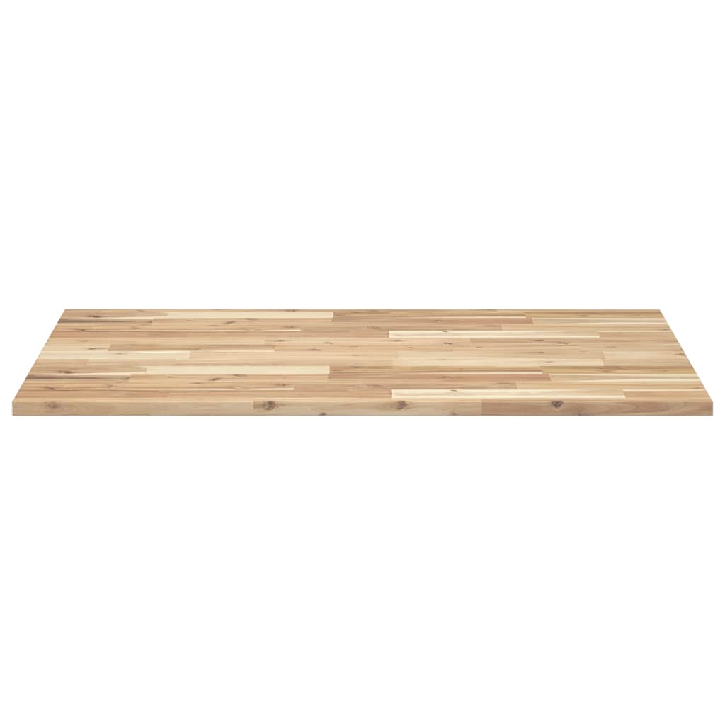Tafelblad Rechthoekig Massief Acaciahout 100 x 70 x 2 cm Bruin
