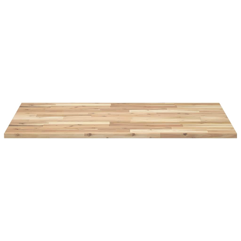 Tafelblad rechthoekig 120x70x2 cm massief acaciahout