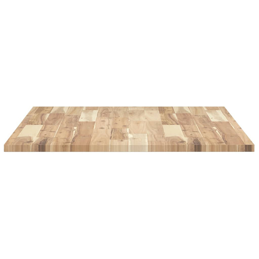 Tafelblad rechthoekig 120x70x2 cm massief acaciahout