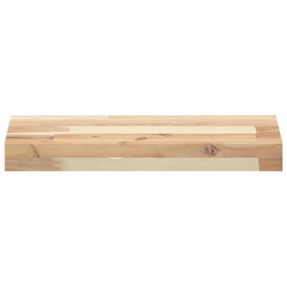 Tafelblad rechthoekig 40x20x4 cm massief acaciahout