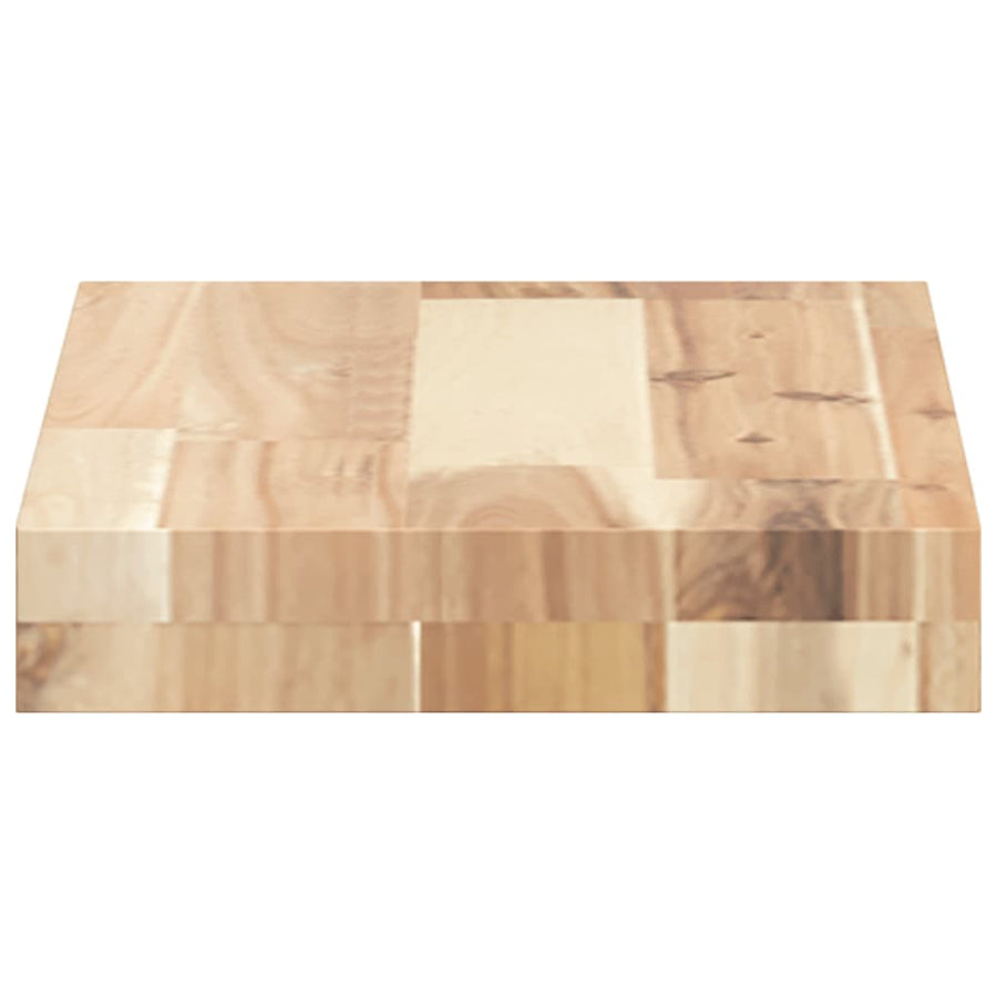 Tafelblad rechthoekig 40x20x4 cm massief acaciahout