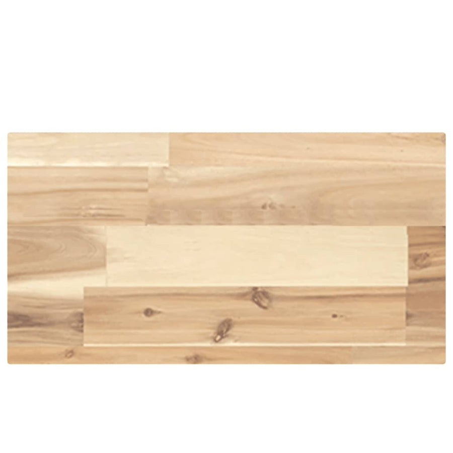Tafelblad rechthoekig 60x20x4 cm massief acaciahout