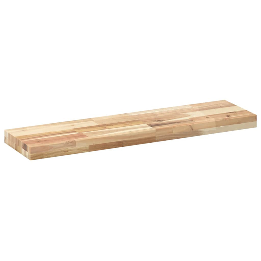 Tafelblad rechthoekig 100x20x4 cm massief acaciahout