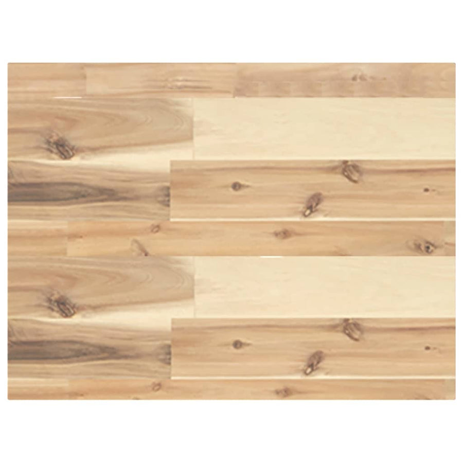 Tafelblad Rechthoekig Massief Acaciahout 40 x 30 x 4 cm Naturel (onafgewerkt)