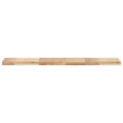 Tafelblad rechthoekig 120x30x4 cm massief acaciahout